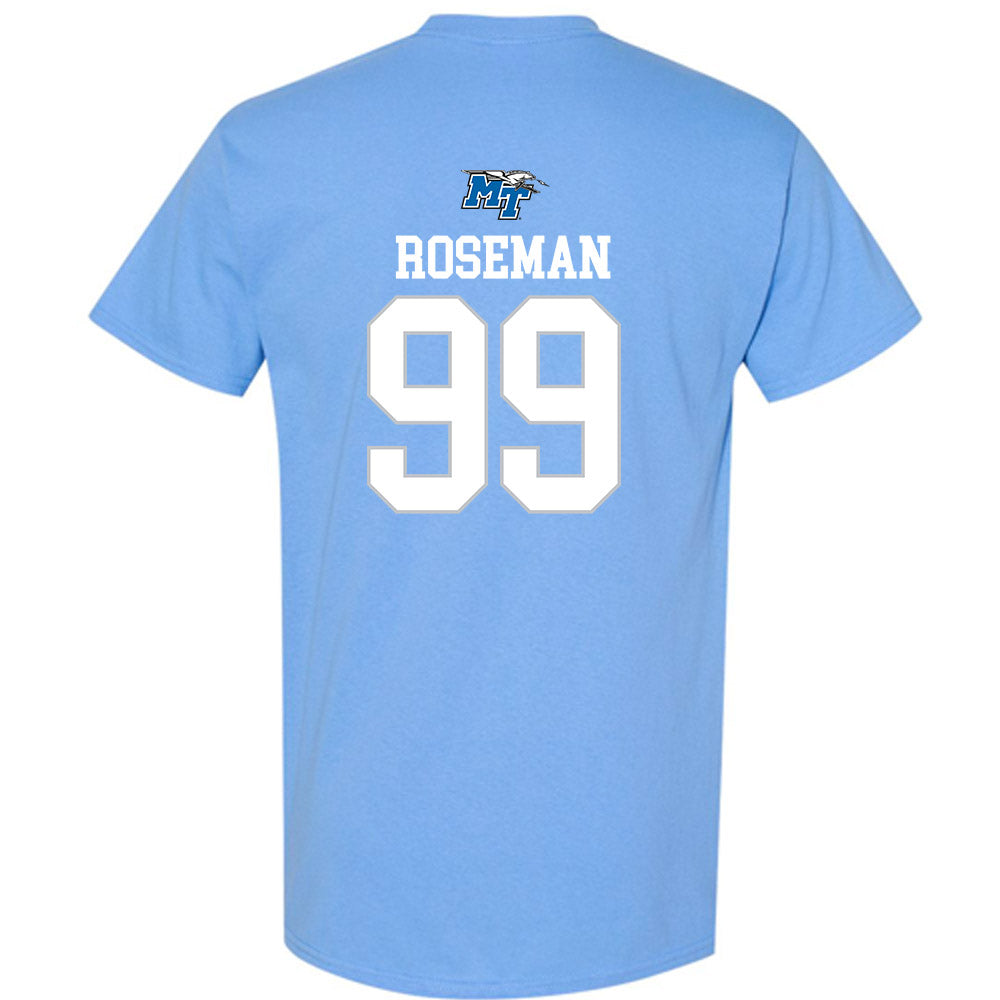 MTSU - NCAA Football : Archie Roseman - Replica Shersey T-Shirt-1
