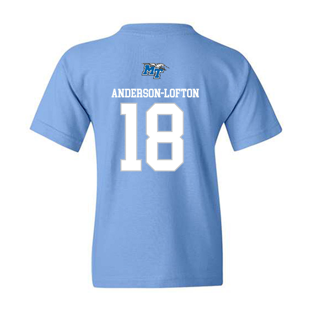 MTSU - NCAA Football : Stanley Anderson-Lofton - Replica Shersey Youth T-Shirt-1
