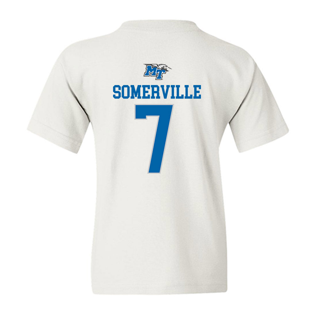 MTSU - NCAA Women's Soccer : Gracie Somerville - Replica Shersey Youth T-Shirt-1