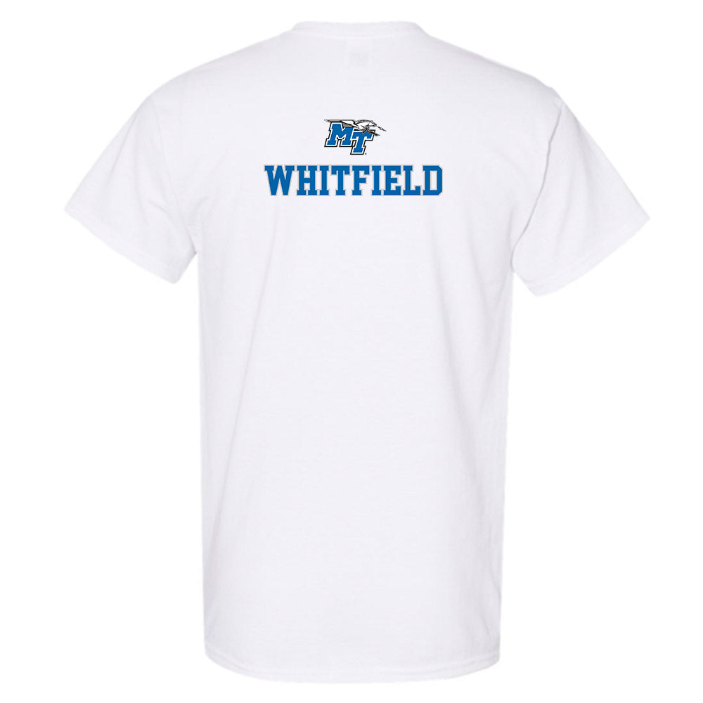 MTSU - NCAA Women's Basketball : Xaionna Whitfield - Replica Shersey T-Shirt-1