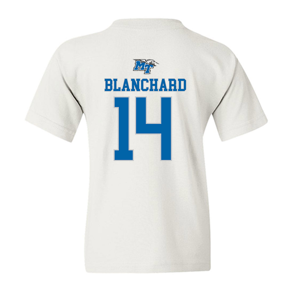 MTSU - NCAA Women's Basketball : Aaliyah Blanchard - Replica Shersey Youth T-Shirt-1