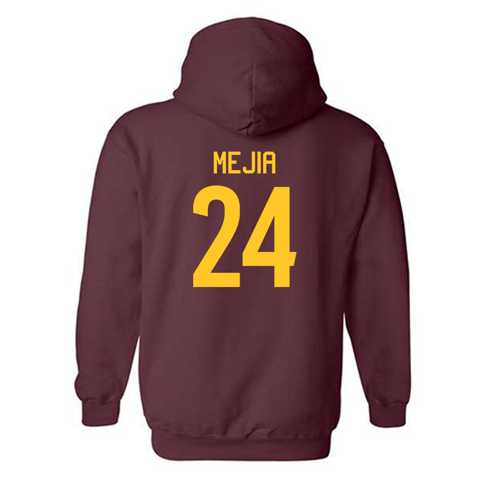 Arizona State - NCAA Softball : Ashleigh Mejia - Classic Shersey Hooded Sweatshirt-1