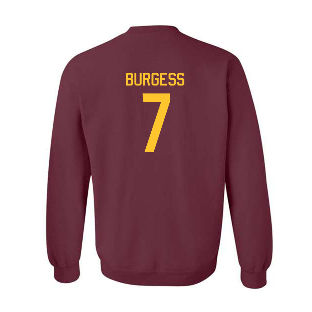 Arizona State - NCAA Women's Volleyball : Zoey Burgess - Classic Shersey Crewneck Sweatshirt-1