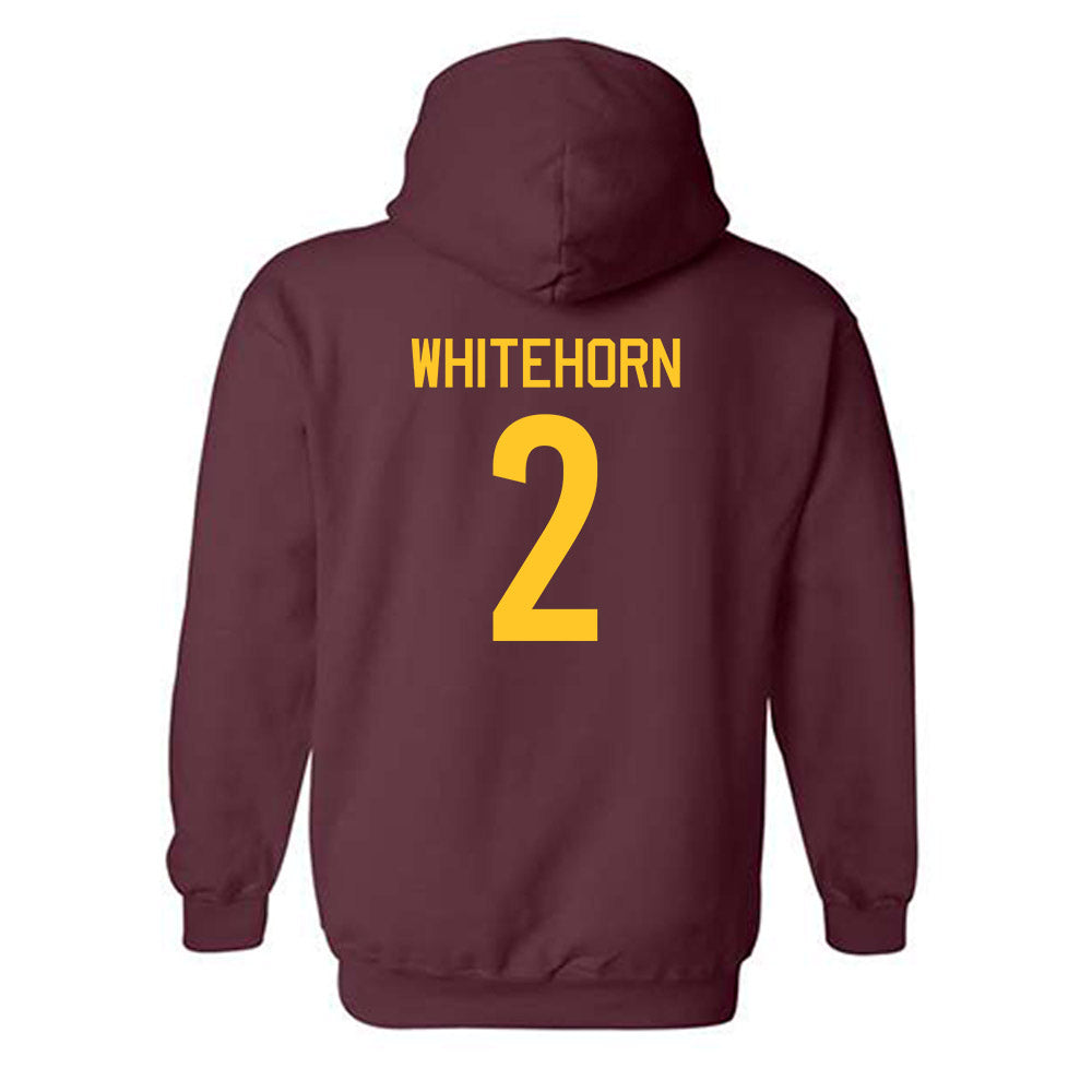 Arizona State - NCAA Women's Basketball : Ruby Whitehorn - Classic Shersey Hooded Sweatshirt-1