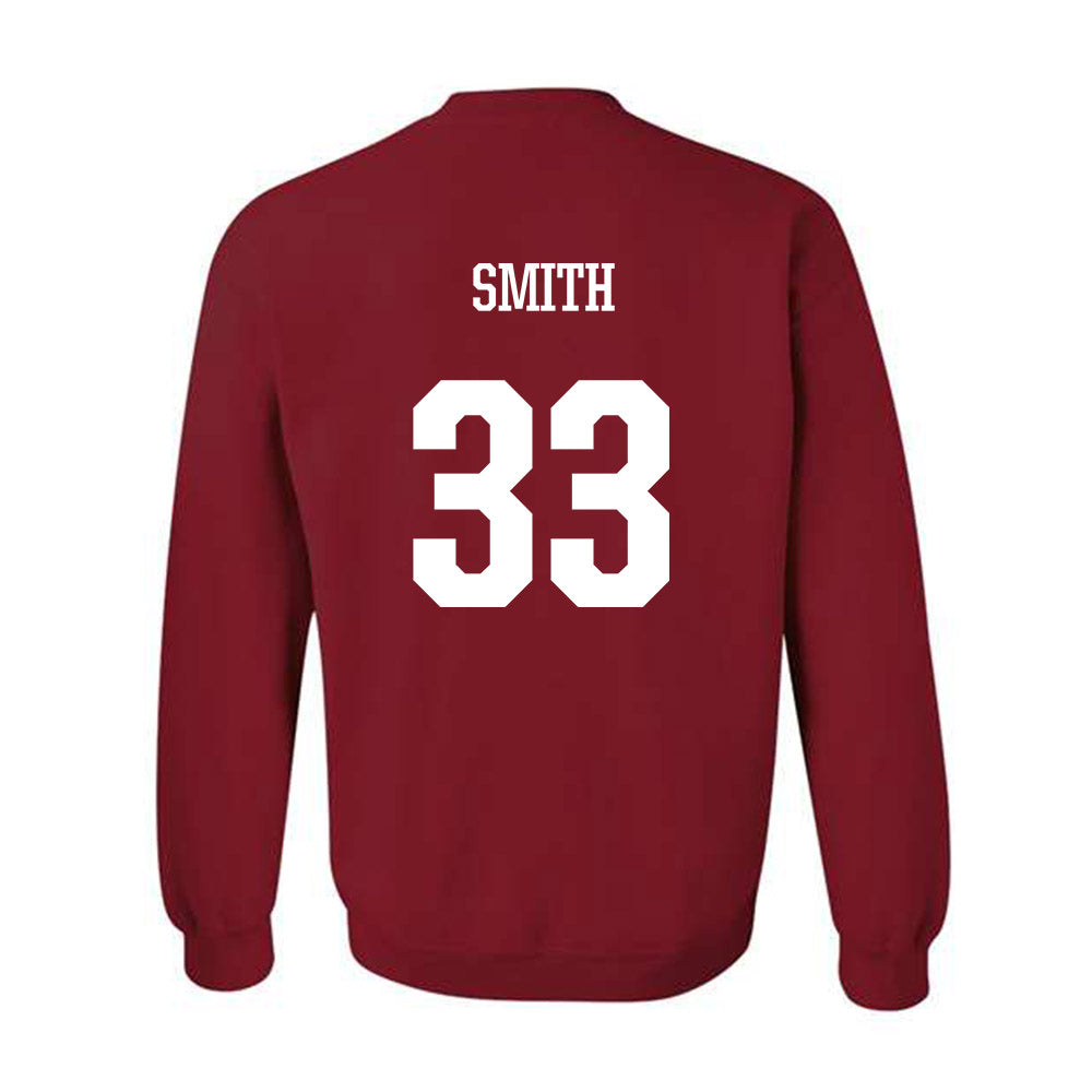 Arkansas - NCAA Football : Jakore Smith - Crewneck Sweatshirt-1