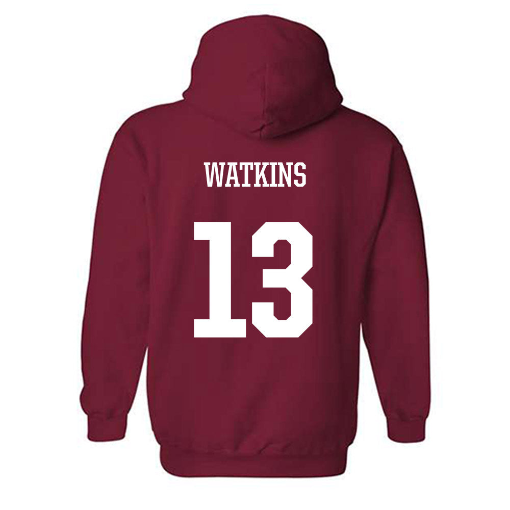 Arkansas - NCAA Football : Jelani Watkins - Hooded Sweatshirt-1