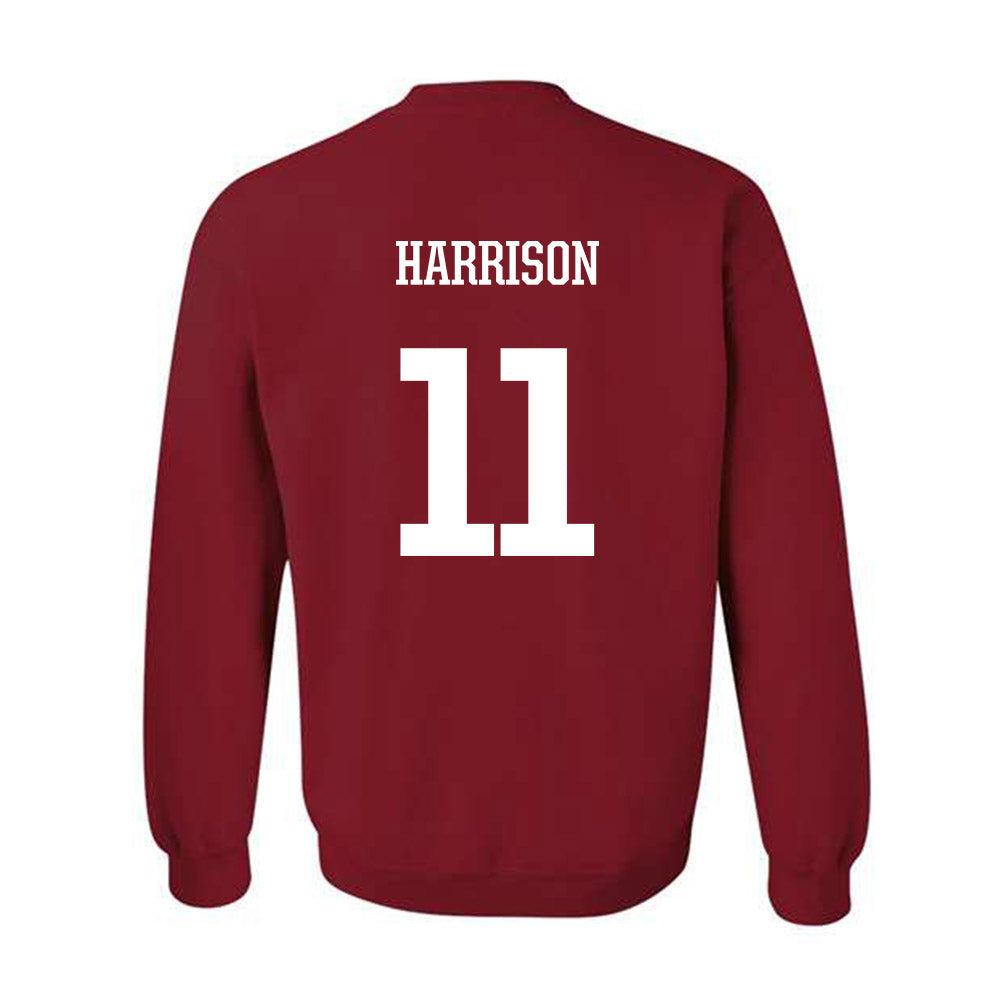 Arkansas - NCAA Football : Monte Harrison - Crewneck Sweatshirt-1