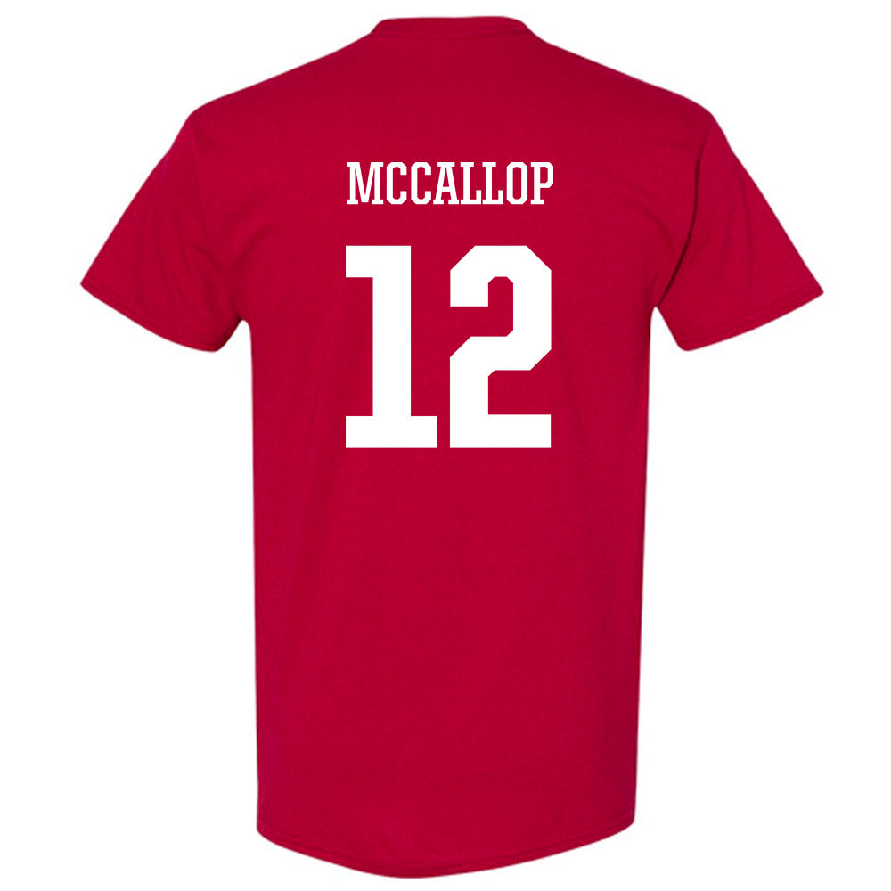 Arkansas - NCAA Women's Basketball : Grace McCallop - Classic Shersey T-Shirt-1