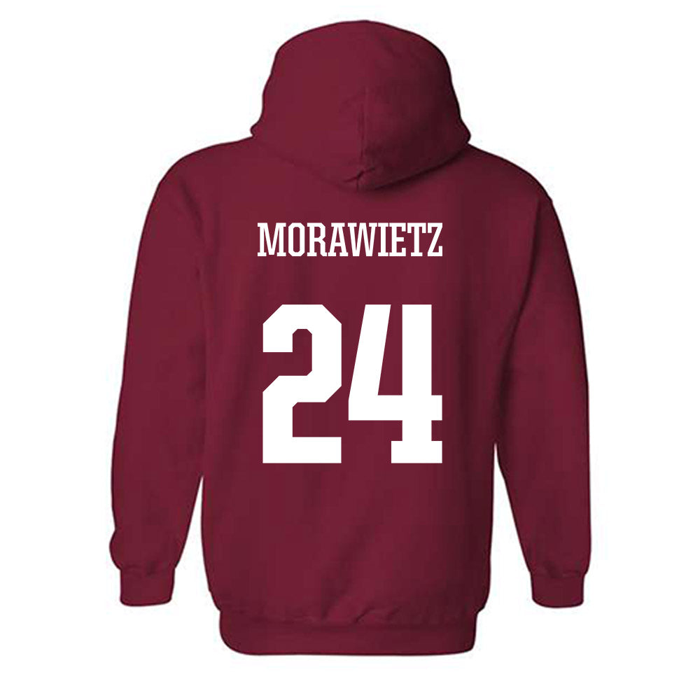 Arkansas - NCAA Women's Soccer : Kayla Morawietz - Classic Shersey Hooded Sweatshirt-1