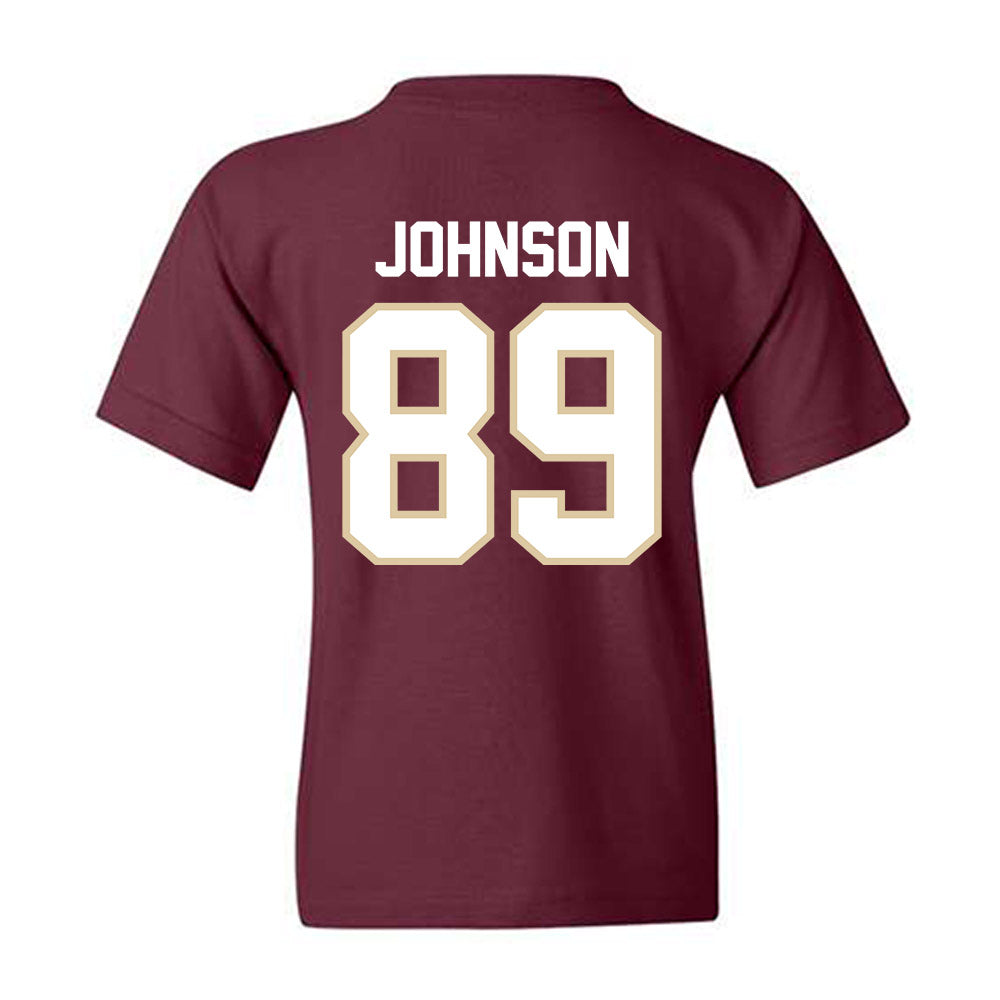 Boston College - NCAA Football : DJ Johnson - Classic Shersey Youth T-Shirt-1
