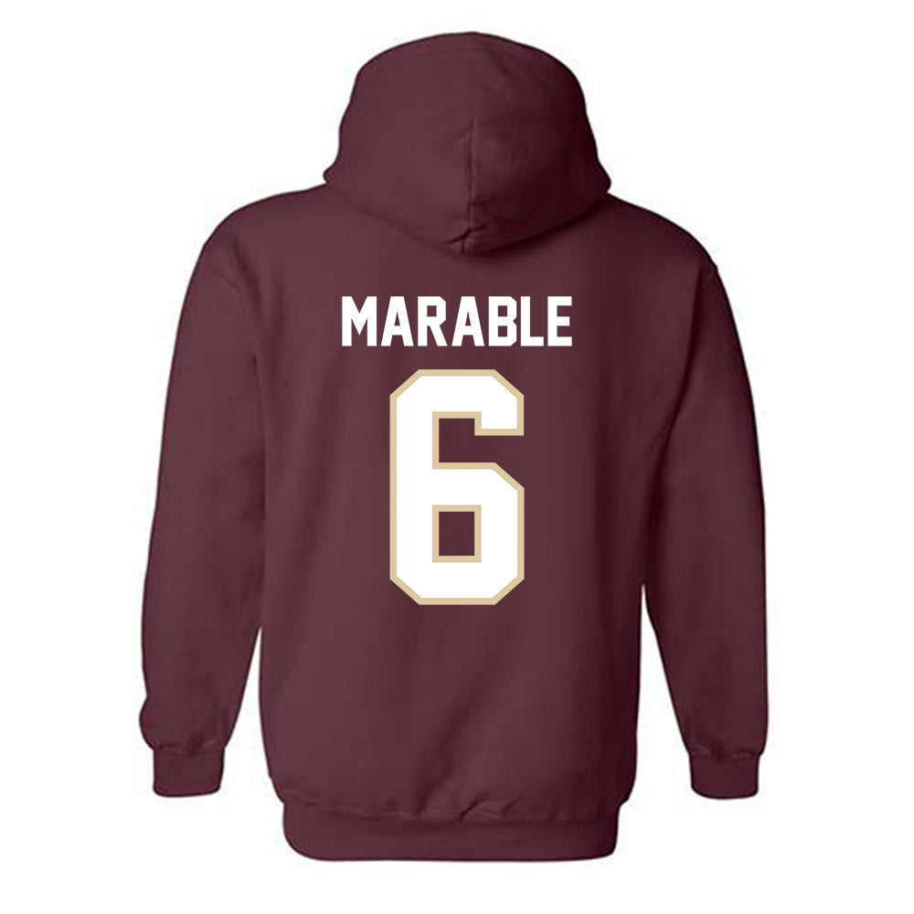 Boston College - NCAA Football : Chris Marable - Classic Shersey Hooded Sweatshirt-1