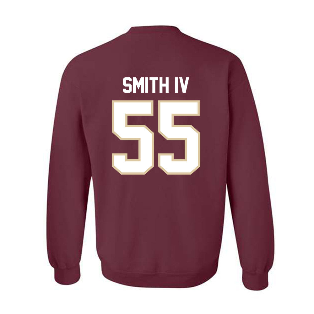 Boston College - NCAA Football : Robert Smith IV - Classic Shersey Crewneck Sweatshirt-1