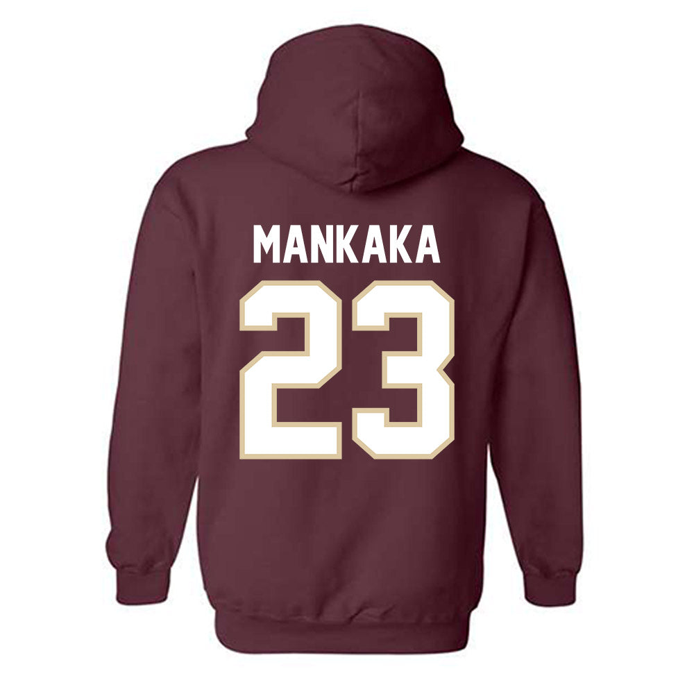 Boston College - NCAA Football : Michael Mankaka - Classic Shersey Hooded Sweatshirt-1