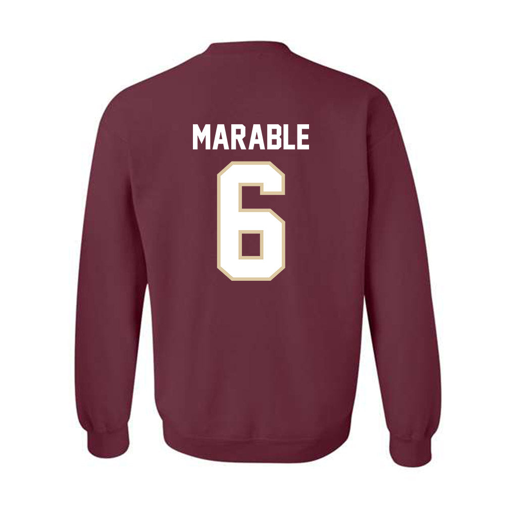 Boston College - NCAA Football : Chris Marable - Classic Shersey Crewneck Sweatshirt-1