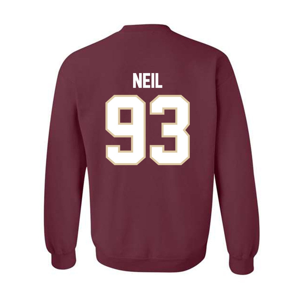 Boston College - NCAA Football : Gavin Neil - Classic Shersey Crewneck Sweatshirt-1
