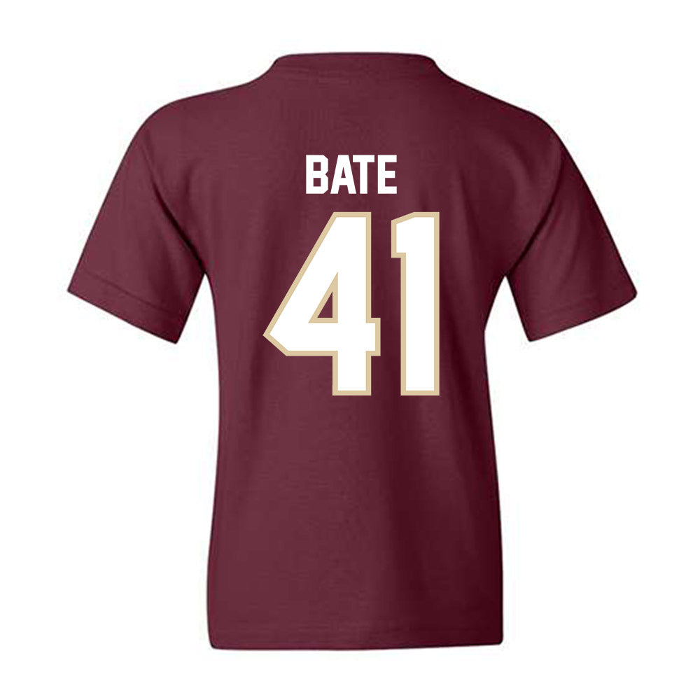 Boston College - NCAA Football : Favor Bate - Classic Shersey Youth T-Shirt-1