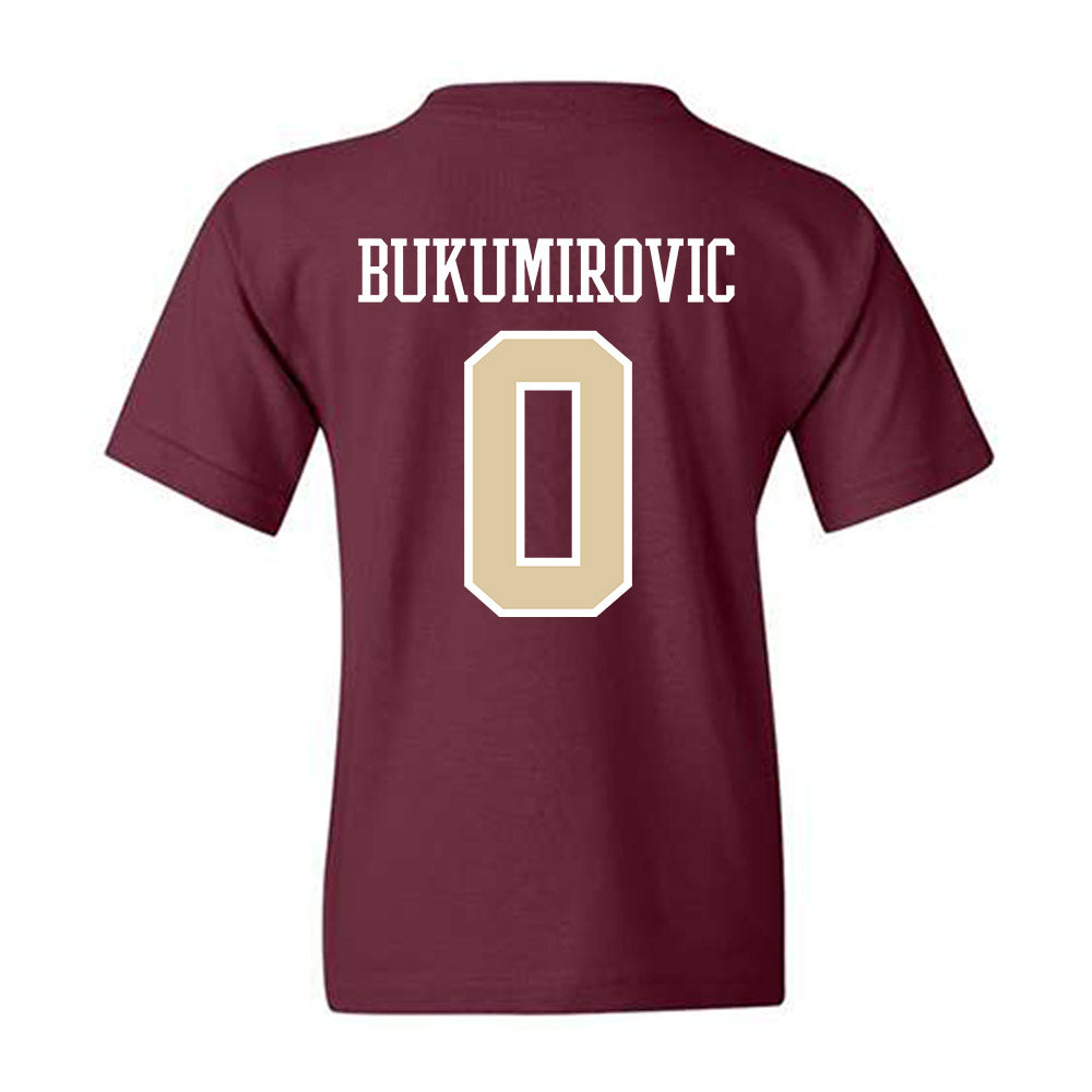 Boston College - NCAA Men's Basketball : Andrija Bukumirovic - Classic Shersey Youth T-Shirt-1