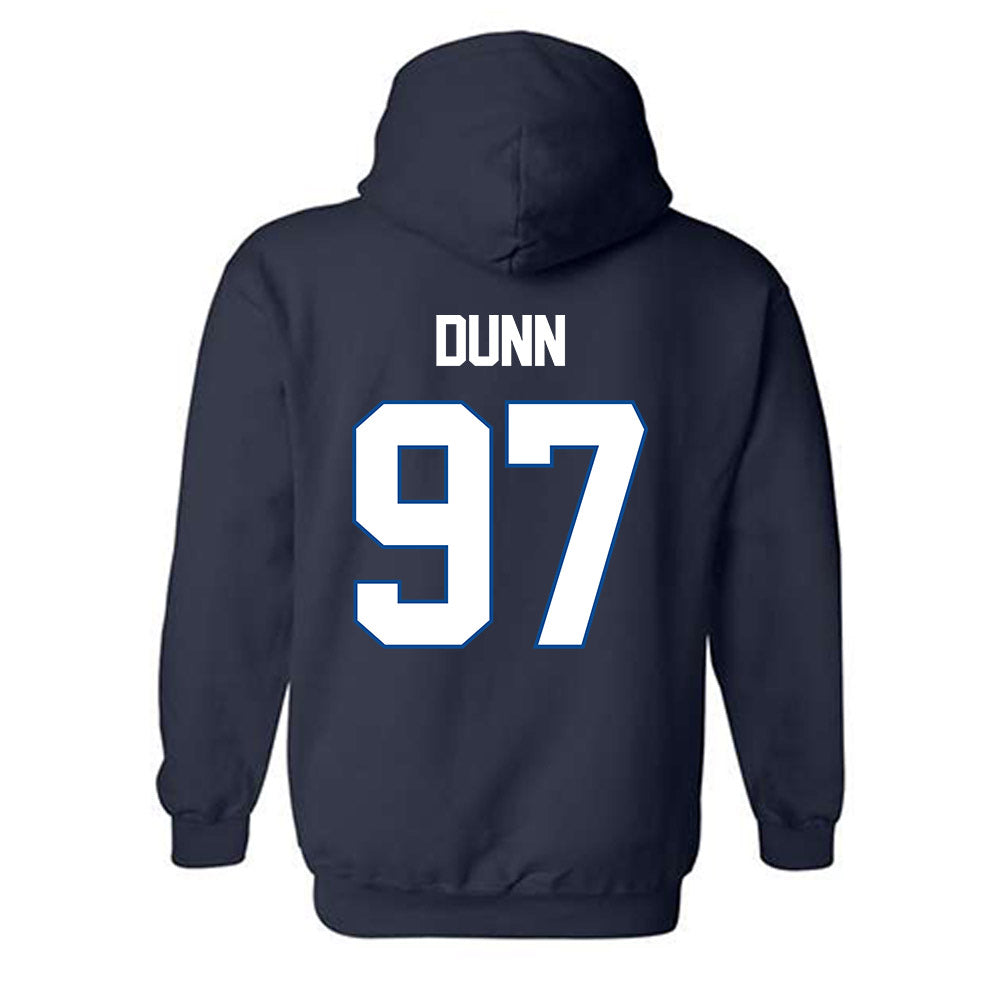 BYU - NCAA Football : Matthias Dunn - Classic Shersey Hooded Sweatshirt-1