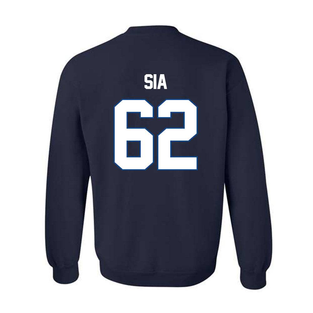 BYU - NCAA Football : Jr Sia - Classic Shersey Crewneck Sweatshirt-1