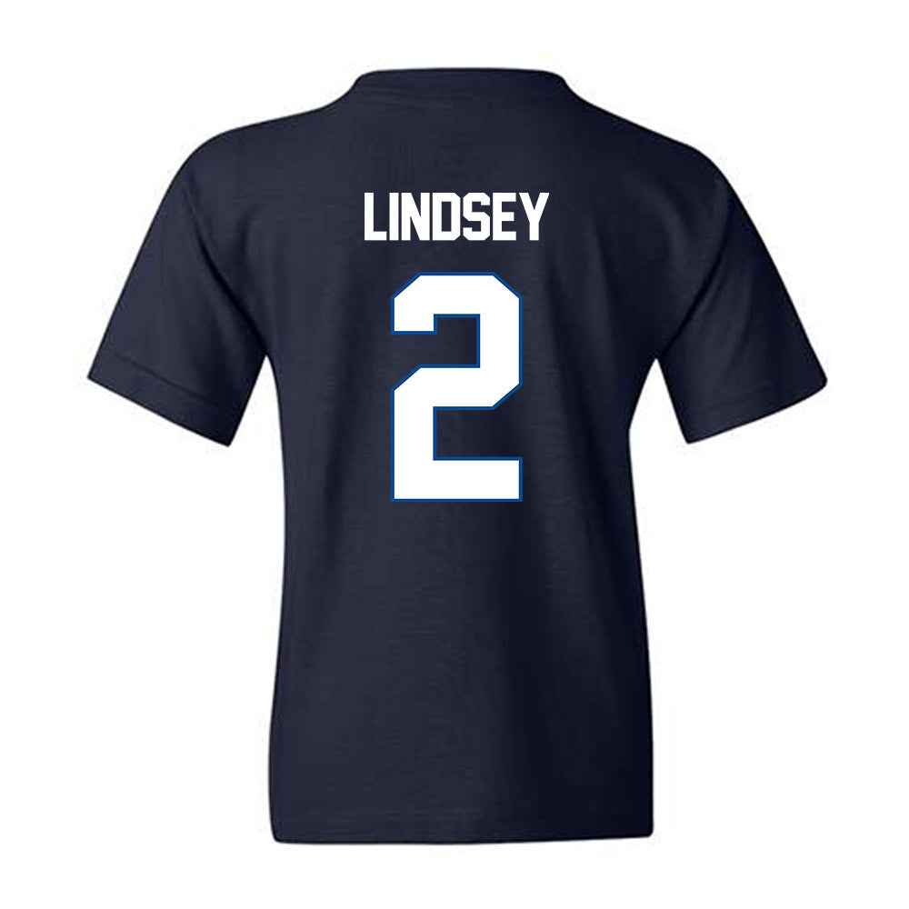 BYU - NCAA Football : Braxton Lindsey - Classic Shersey Youth T-Shirt-1