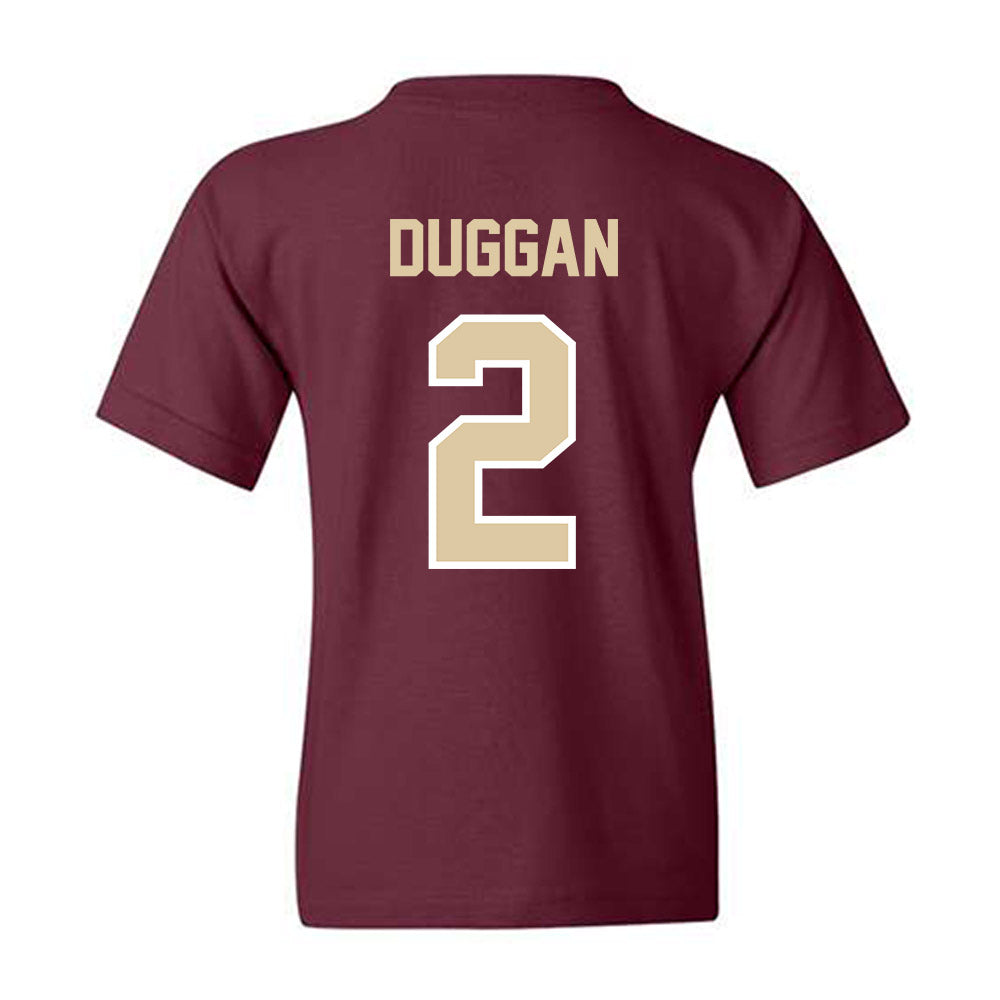 Boston College - NCAA Men's Basketball : Colby Duggan - Classic Shersey Youth T-Shirt-1