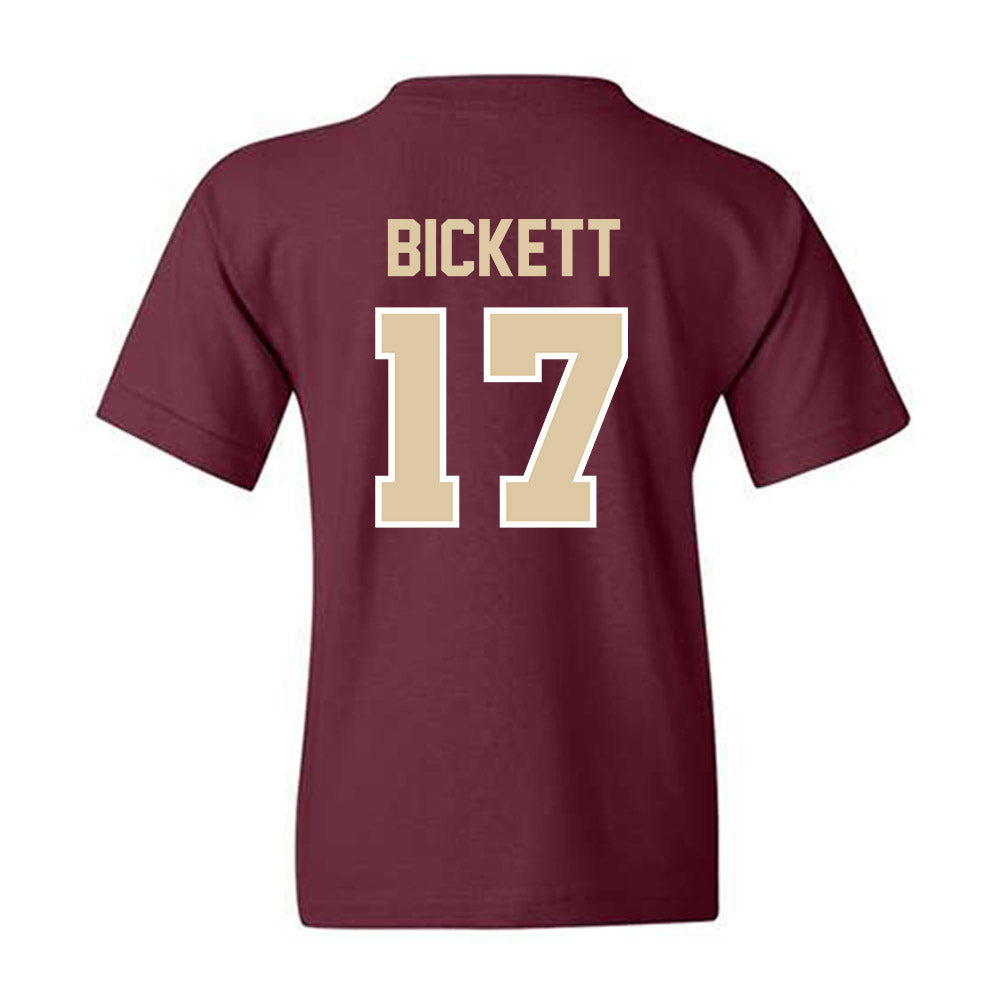 Boston College - NCAA Women's Ice Hockey : Grace Bickett - Classic Shersey Youth T-Shirt-1