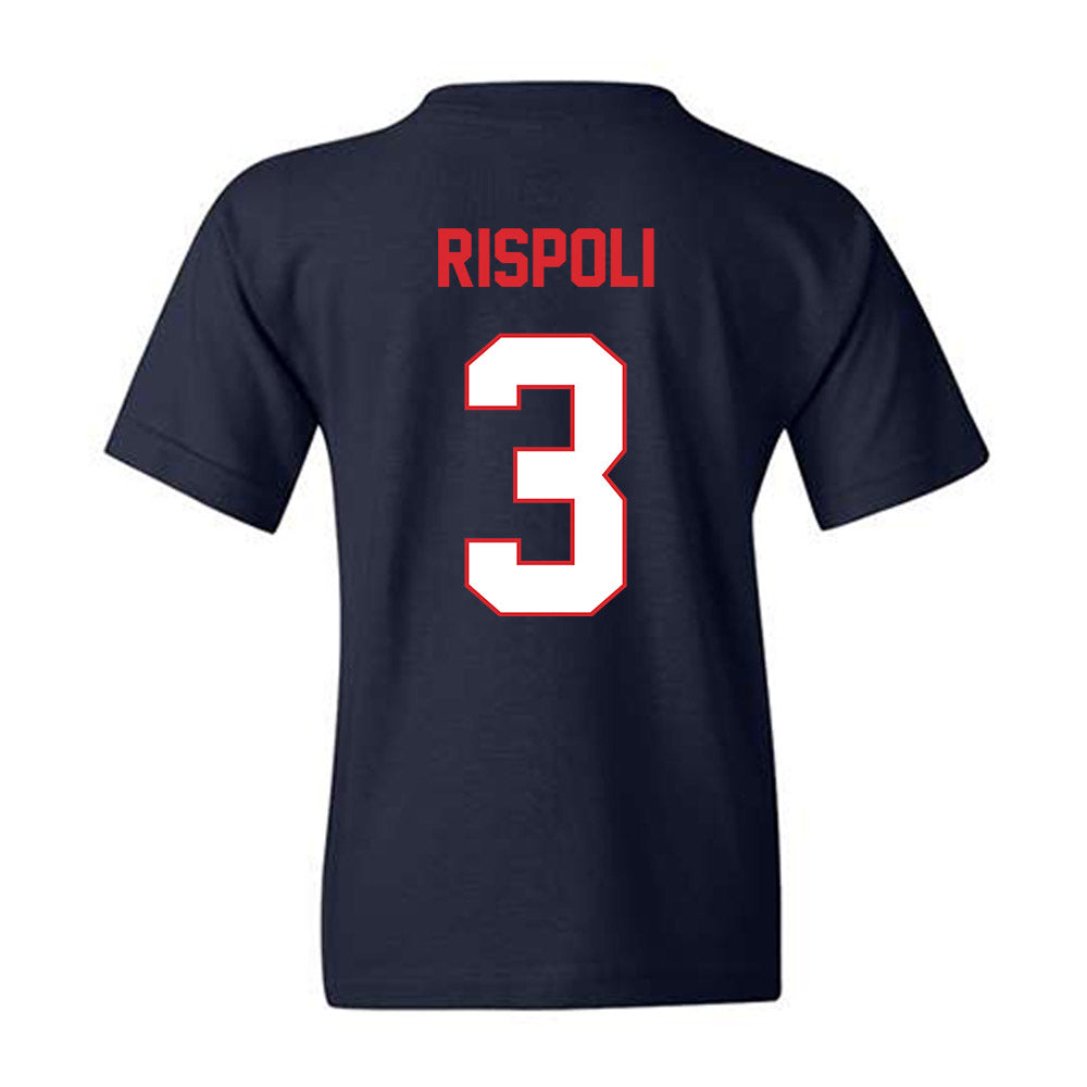 UConn - NCAA Baseball : Rob Rispoli - Classic Shersey Youth T-Shirt-1