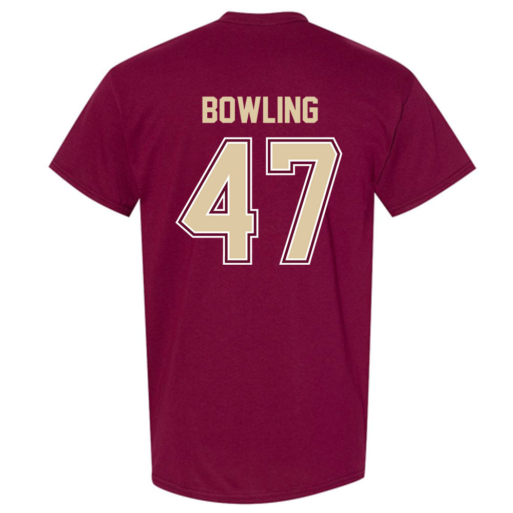 Boston College - NCAA Football : Caden Bowling - T-Shirt