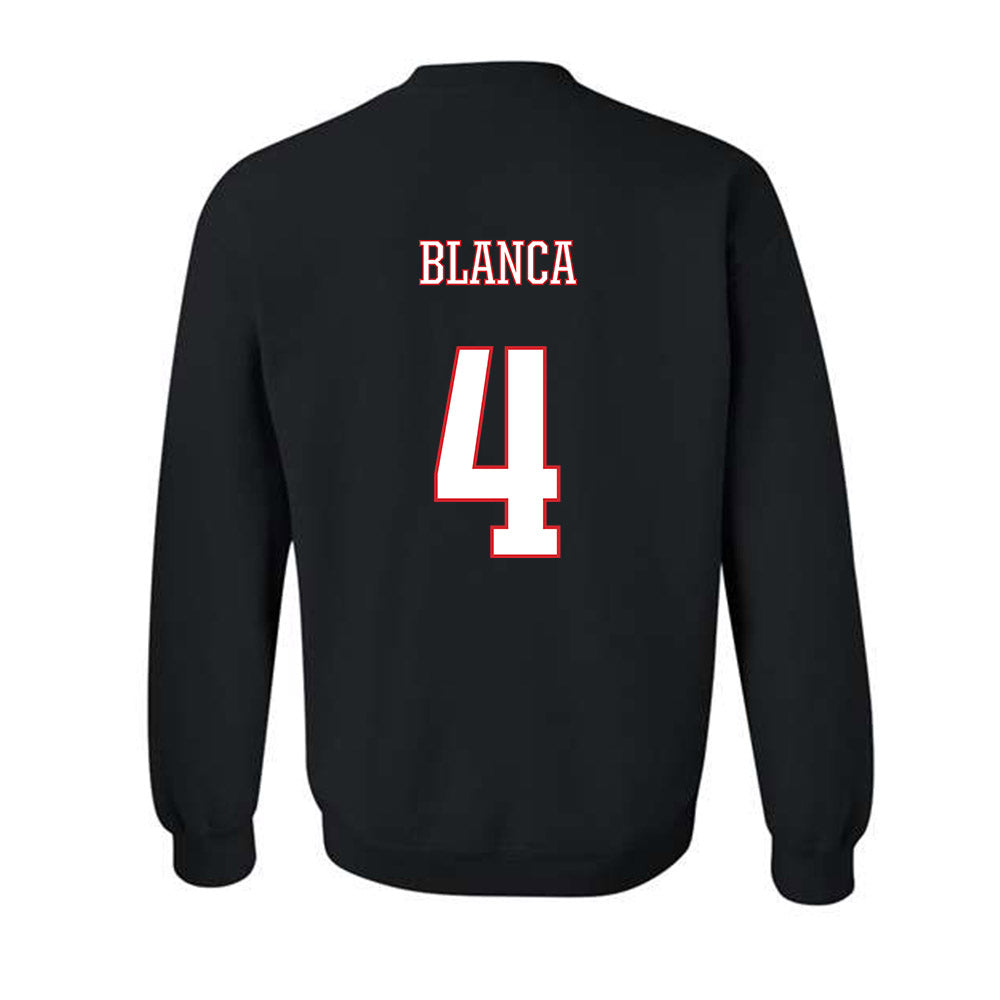 UConn - NCAA Women's Basketball : Quinonez Blanca - Classic Shersey Crewneck Sweatshirt-1