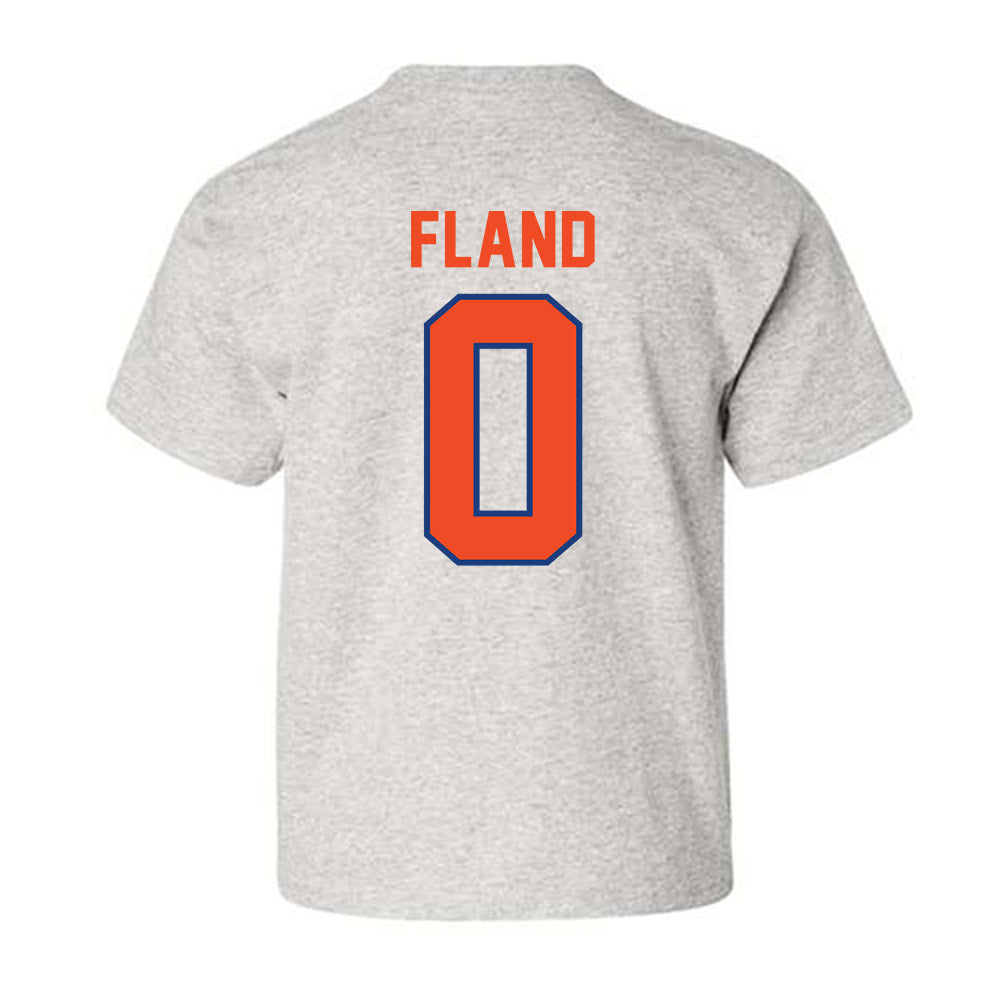 Florida - NCAA Men's Basketball : Johnuel Fland - Classic Shersey Youth T-Shirt-1