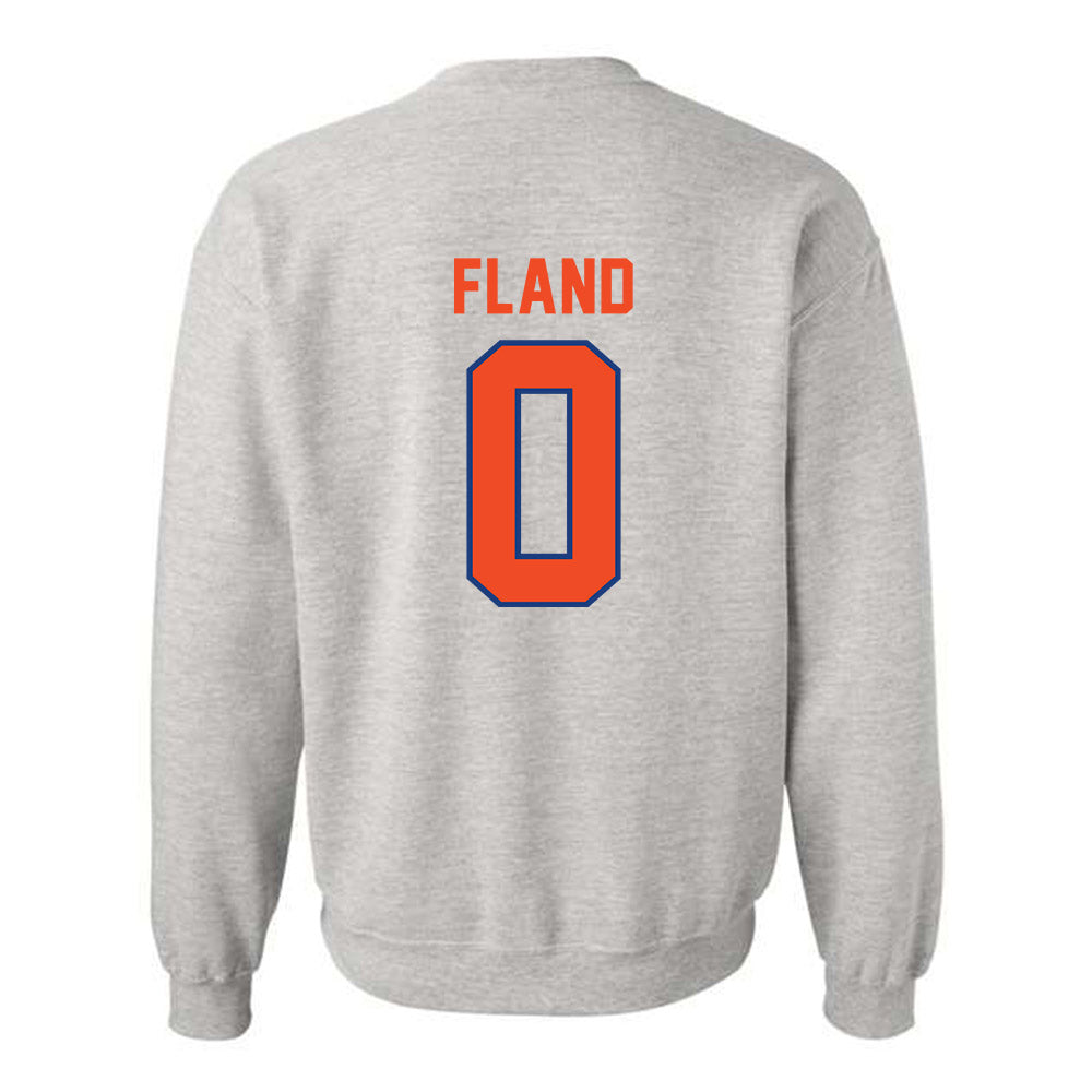 Florida - NCAA Men's Basketball : Johnuel Fland - Classic Shersey Crewneck Sweatshirt-1
