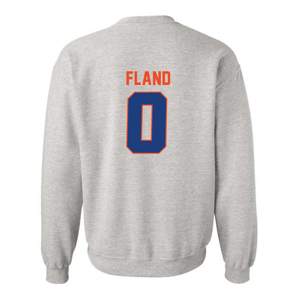 Florida - NCAA Men's Basketball : Johnuel Fland - Classic Shersey Crewneck Sweatshirt-1