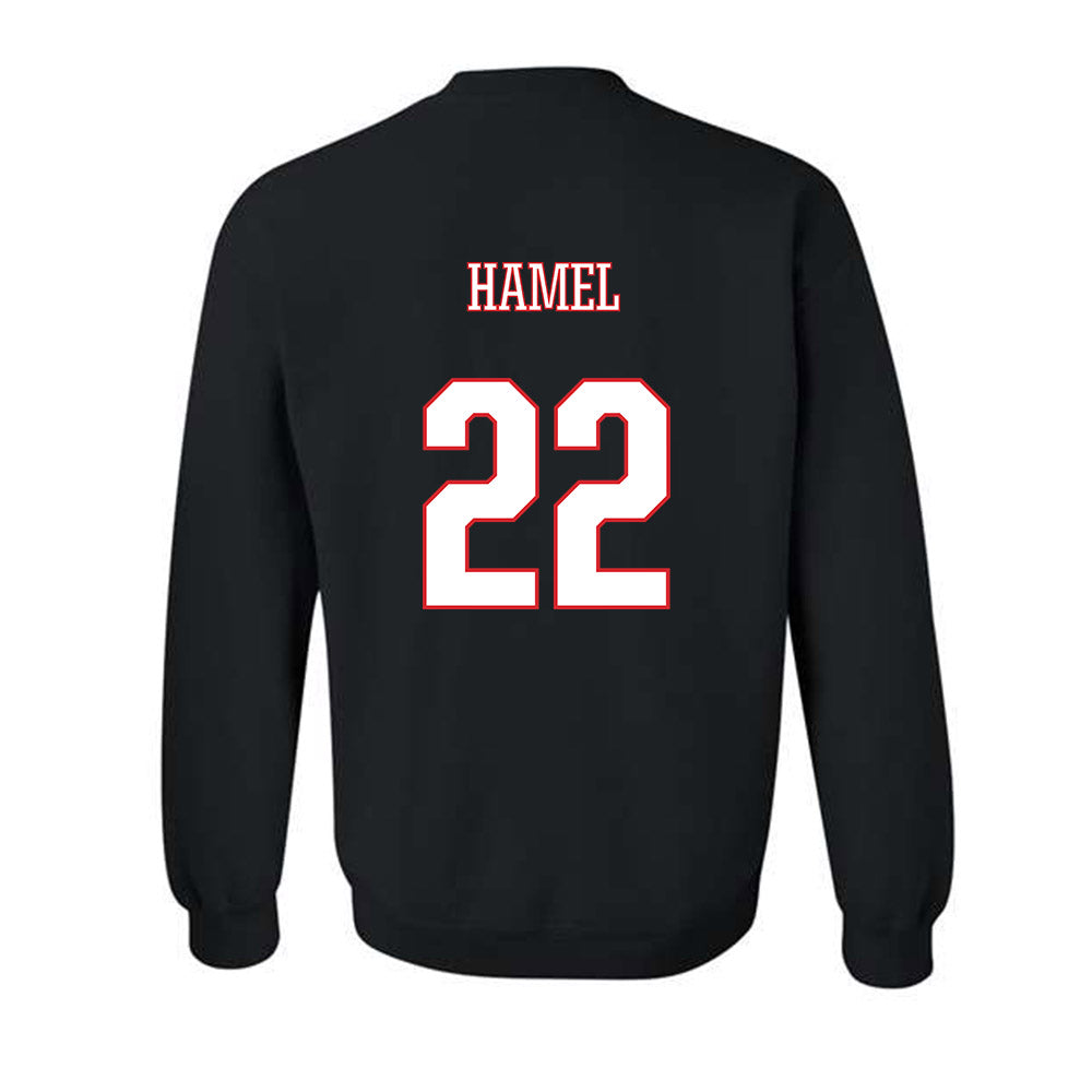 UConn - NCAA Men's Soccer : Johan Hamel - Classic Shersey Crewneck Sweatshirt-1