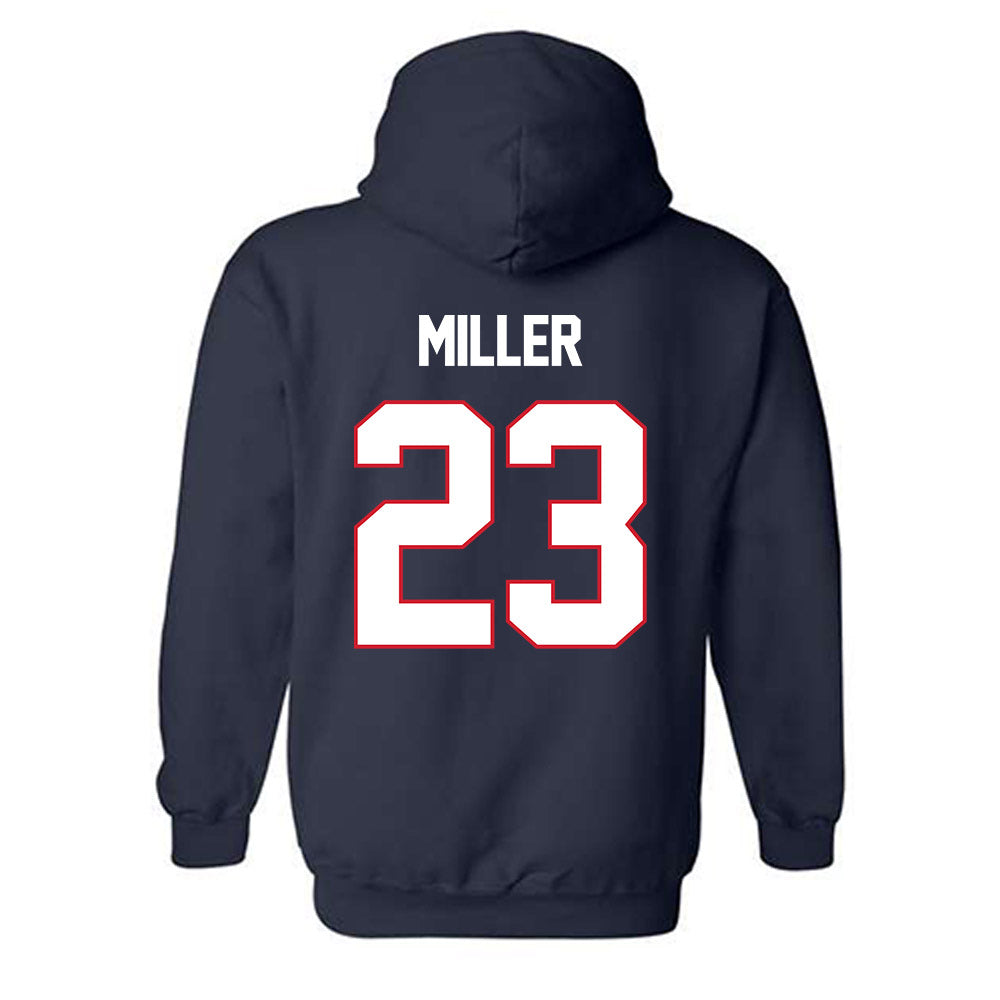 Gonzaga - NCAA Men's Basketball : Adam Miller - Classic Shersey Hooded Sweatshirt-1