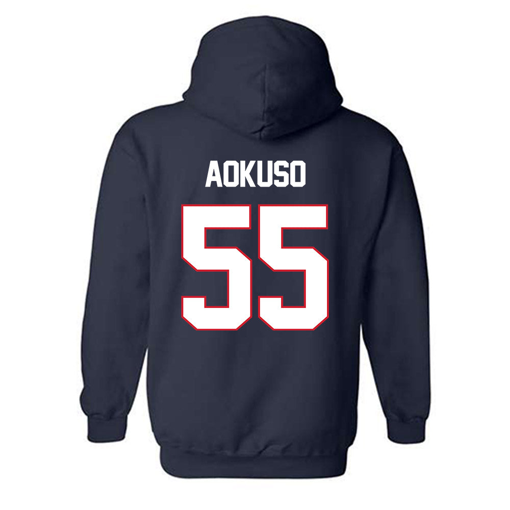 Gonzaga - NCAA Women's Basketball : Zeryhia Aokuso - Classic Shersey Hooded Sweatshirt-1
