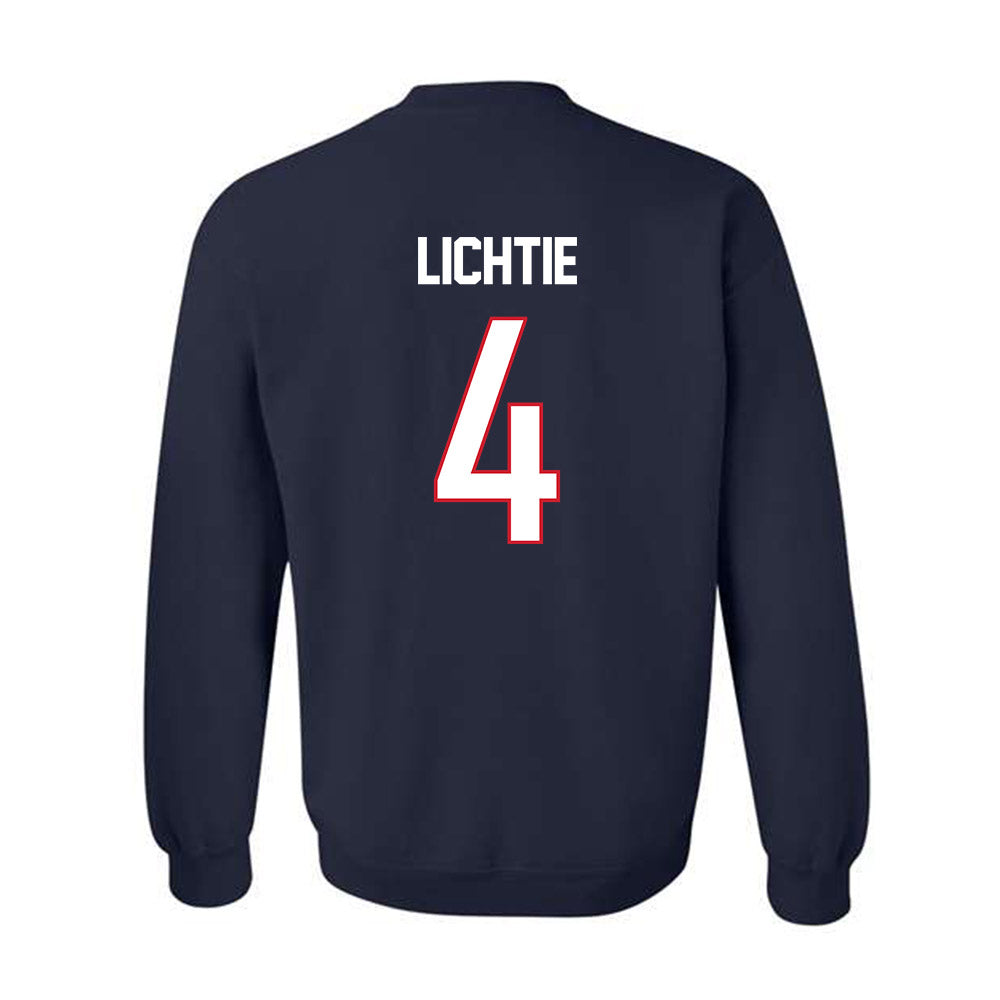 Gonzaga - NCAA Women's Basketball : Sierra Lichtie - Classic Shersey Crewneck Sweatshirt-1