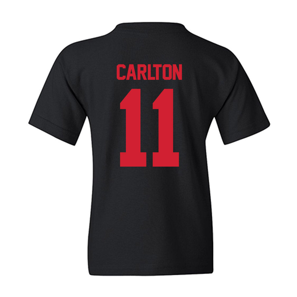 Houston - NCAA Women's Basketball : Justice Carlton - Classic Shersey Youth T-Shirt-1