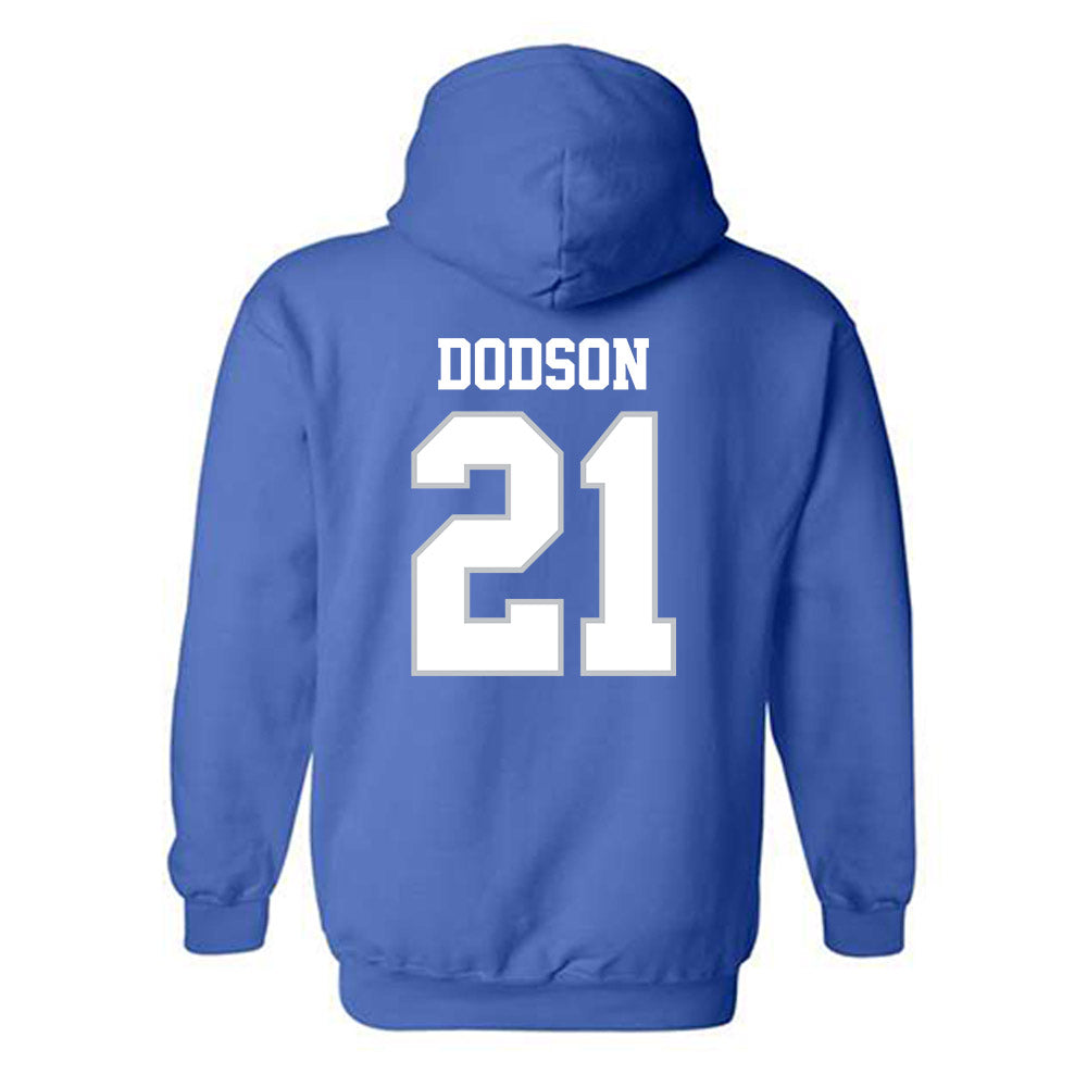 MTSU - NCAA Women's Soccer : Taylor Dodson - Generic Shersey Hooded Sweatshirt-1