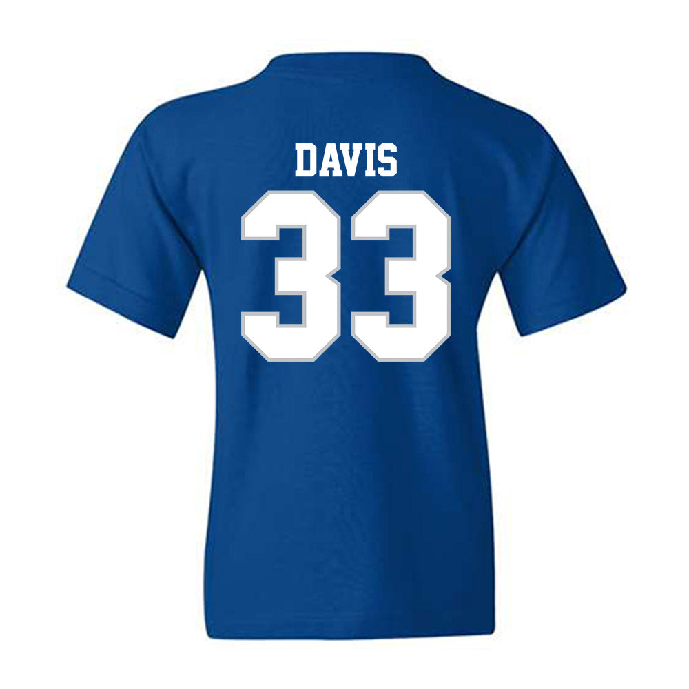 MTSU - NCAA Football : Brooklen Davis - Generic Shersey Youth T-Shirt-1