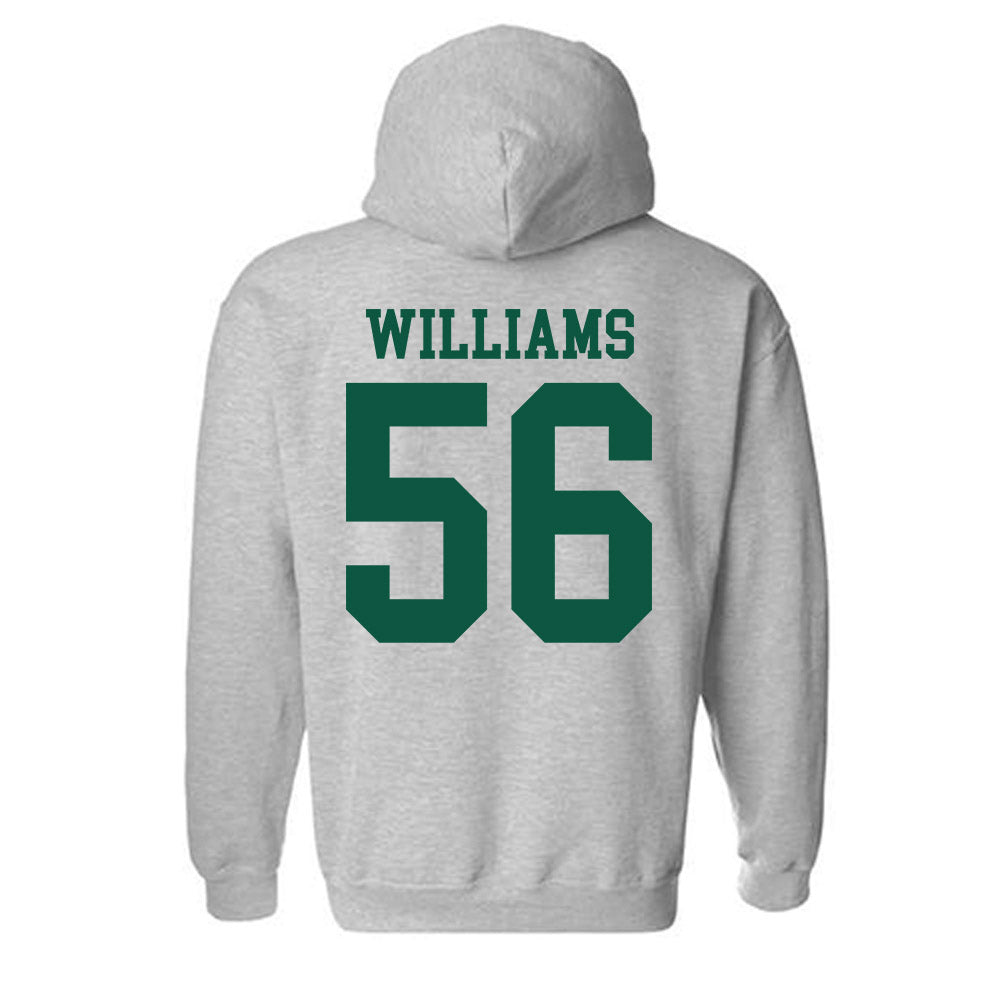 William & Mary - NCAA Football : Joseph Williams - Classic Shersey Hooded Sweatshirt-1