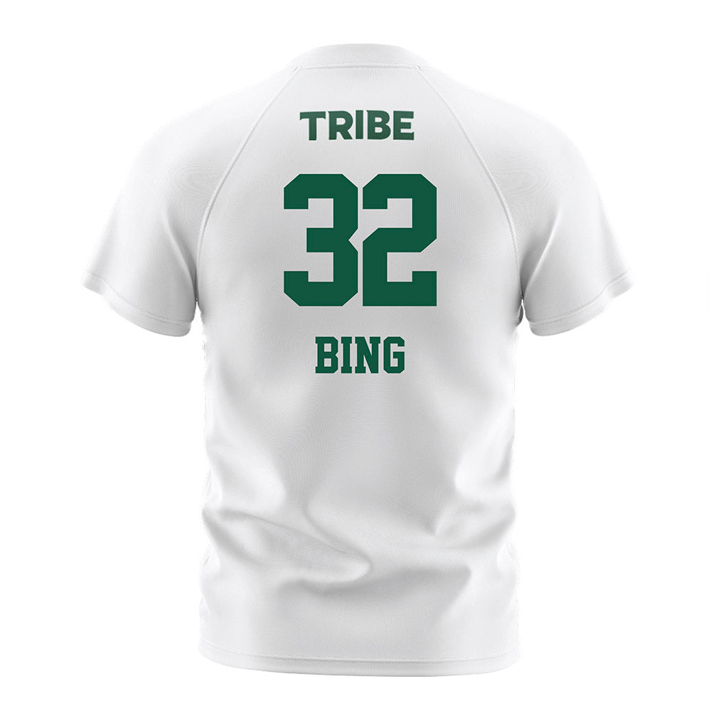 William & Mary - NCAA Men's Soccer : Chandler Bing - White Soccer Jersey-1