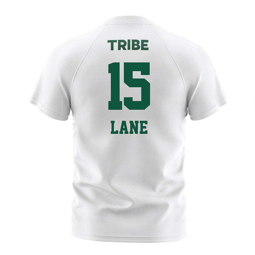 William & Mary - NCAA Men's Soccer : Sullivan Lane - White Soccer Jersey-1