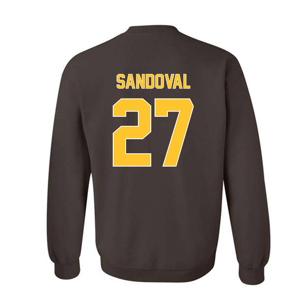 Wyoming - NCAA Football : Joaquin Sandoval - Classic Shersey Crewneck Sweatshirt