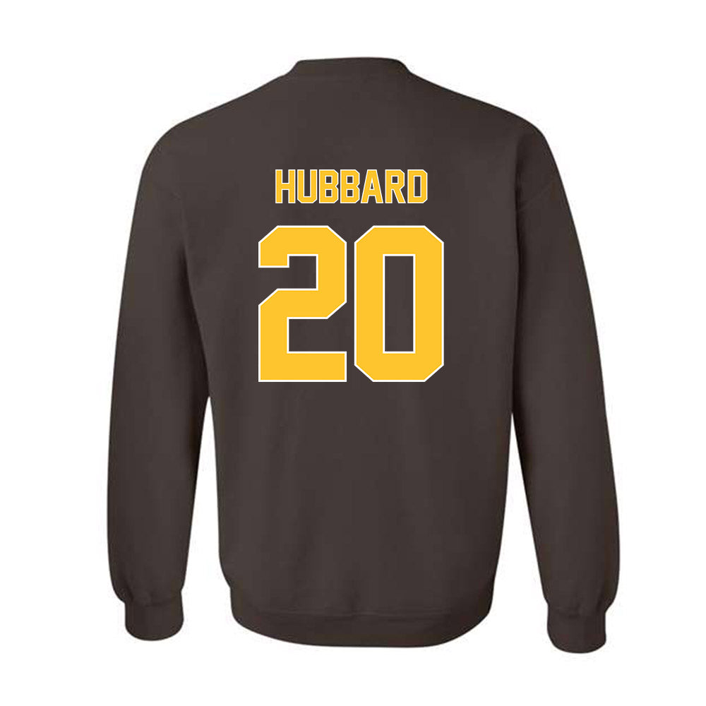 Wyoming - NCAA Football : Diore Hubbard - Classic Shersey Crewneck Sweatshirt-1