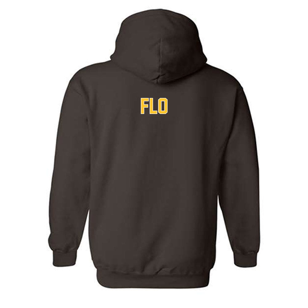 Wyoming - NCAA Wrestling : Cael Flo - Hooded Sweatshirt-1