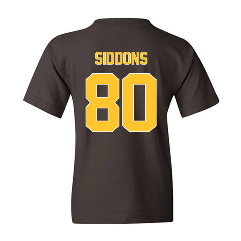 Wyoming - NCAA Football : Tyler Siddons - Classic Shersey Youth T-Shirt-1