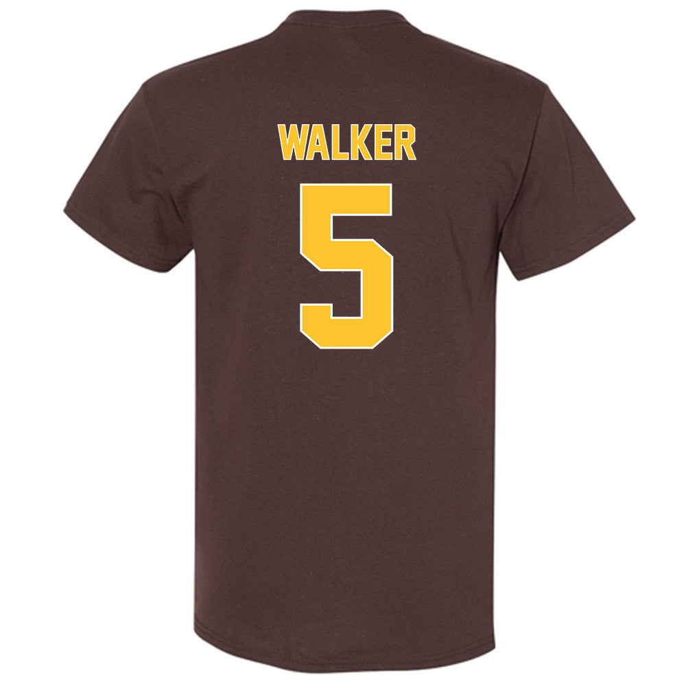 Wyoming - NCAA Men's Basketball : Leland Walker - Classic Shersey T-Shirt-1