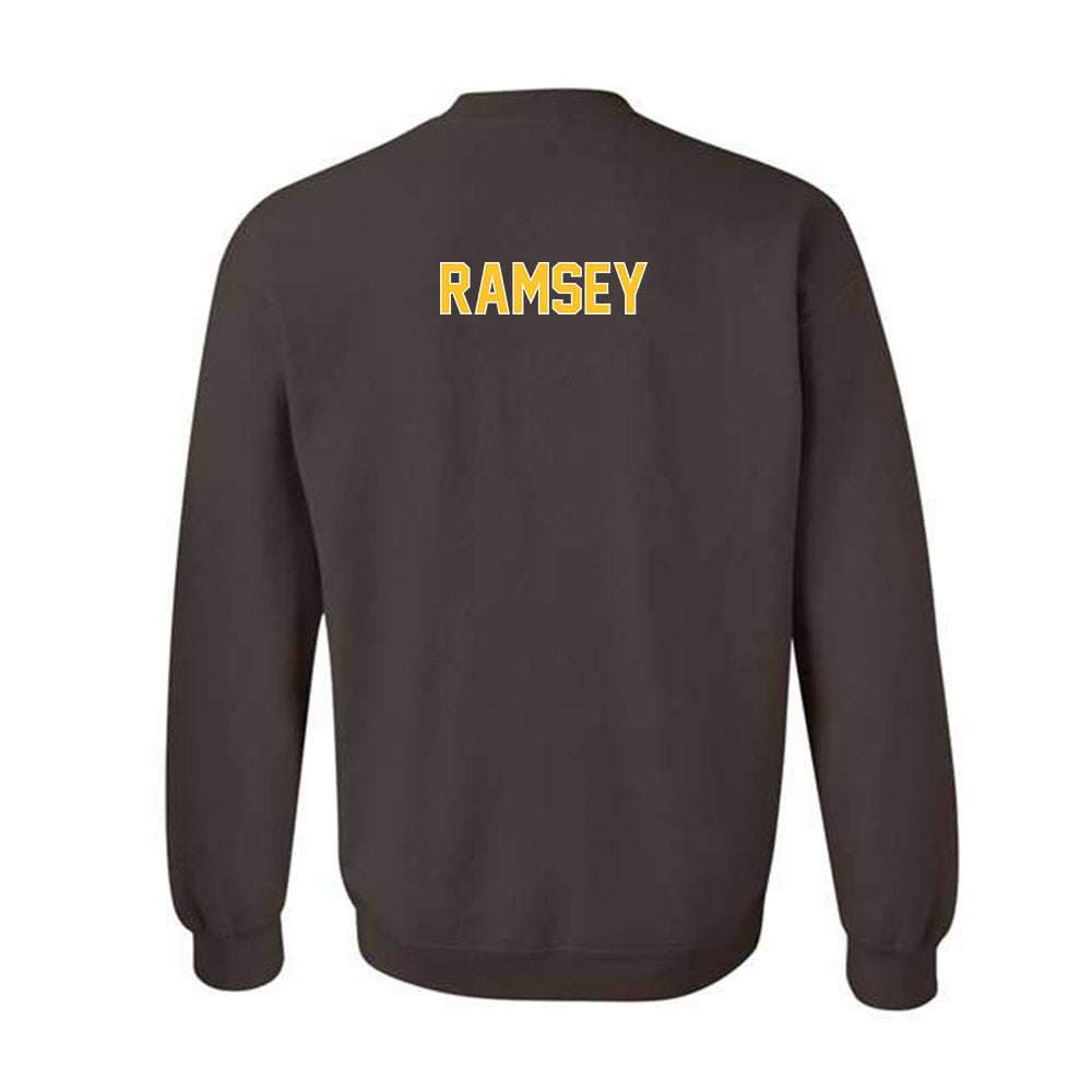 Wyoming - NCAA Men's Track & Field : Aidan Ramsey - Classic Shersey Crewneck Sweatshirt-1