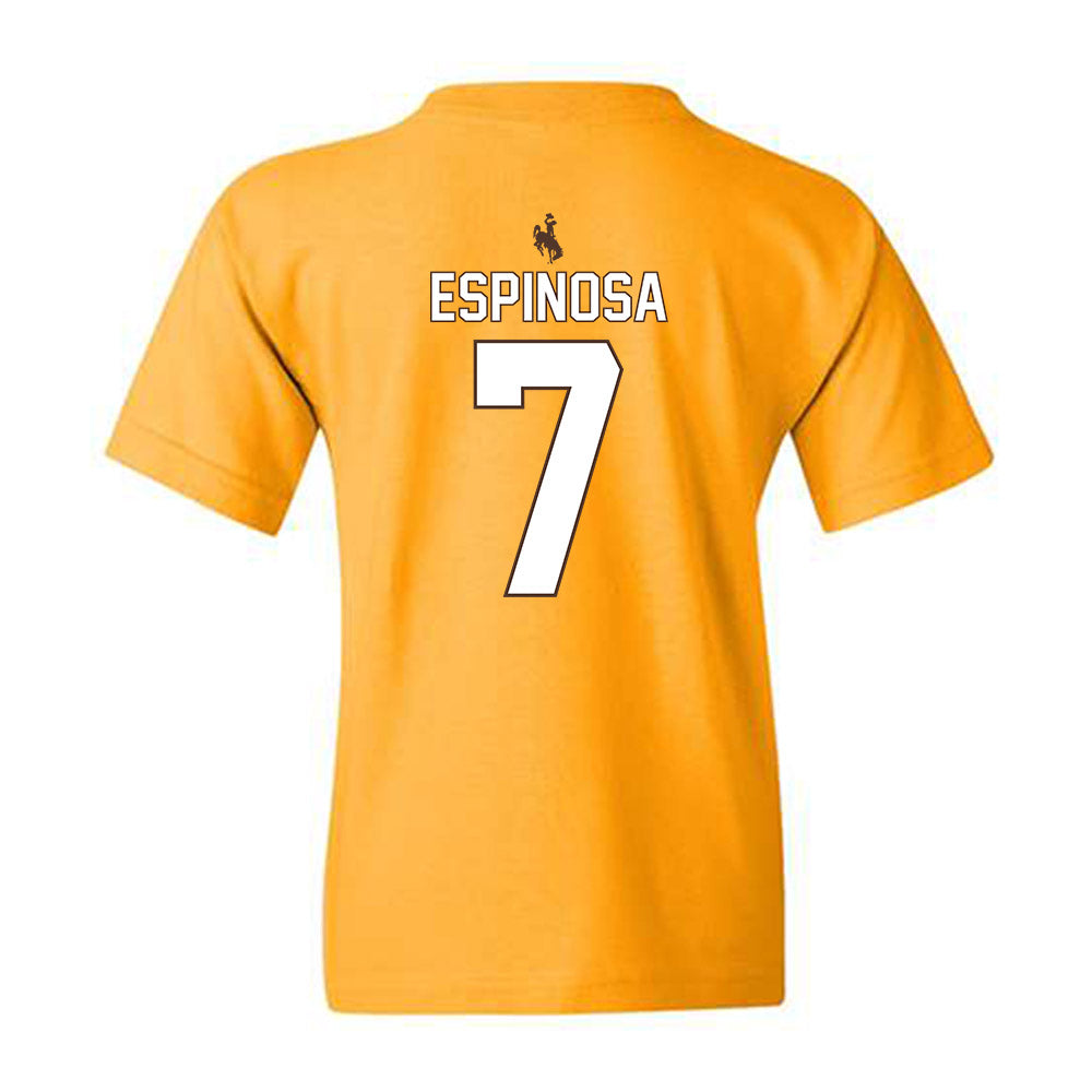 Wyoming - NCAA Women's Soccer : Jayla Espinosa - Classic Shersey Youth T-Shirt-1