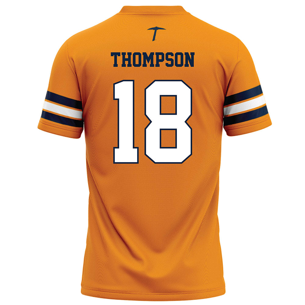 UTEP - NCAA Football : Decorian Thompson - Orange Football Jersey-1
